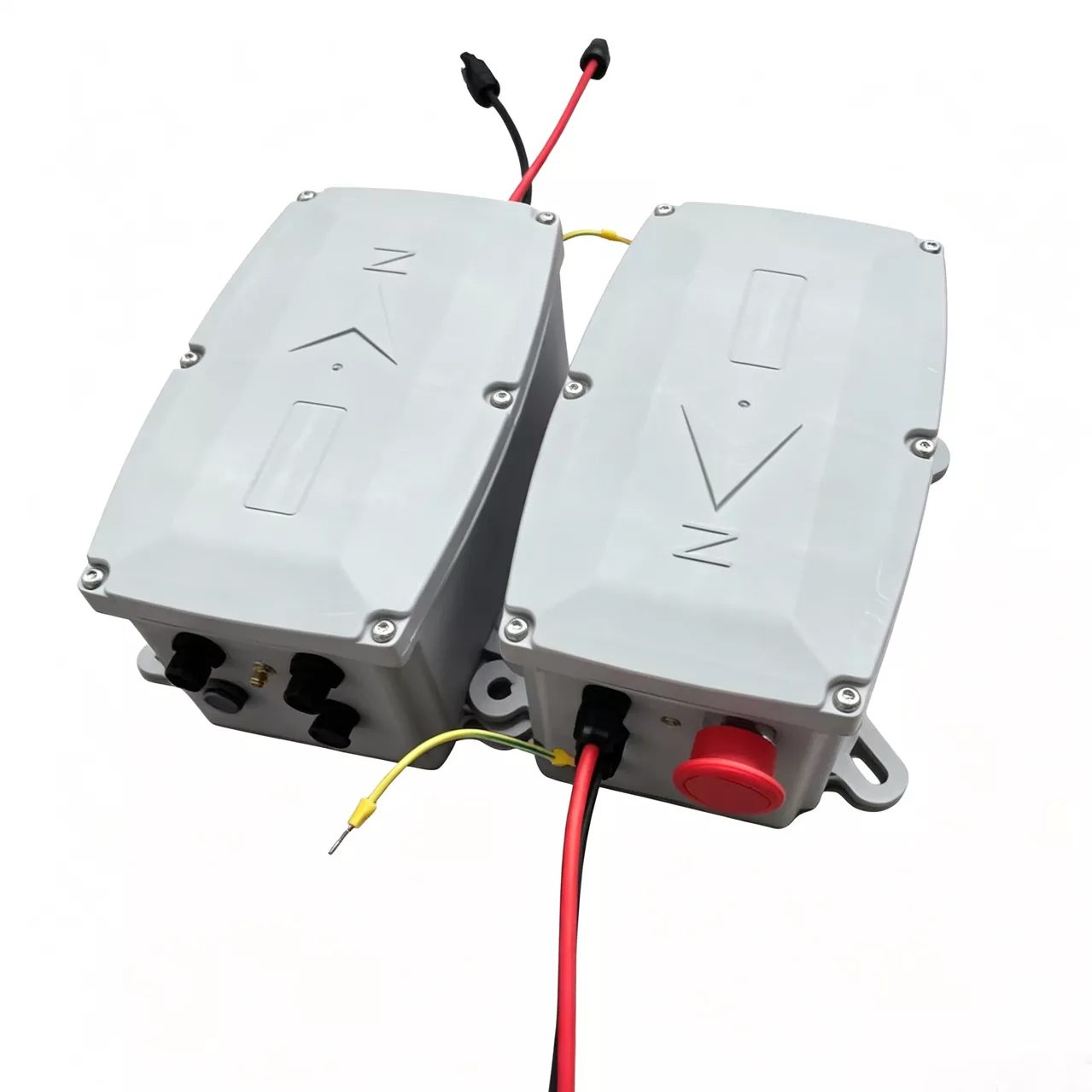 Intelligent og underkontrol multi-række solar tracker